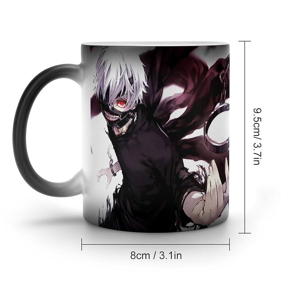 東京喰種 トーキョーグール　金木研　フェイス　マグカップ Amazon.co.jp: マグカップ 東京喰種トーキョーグール 変色カップ